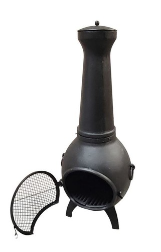 Cast iron chiminea - cast,