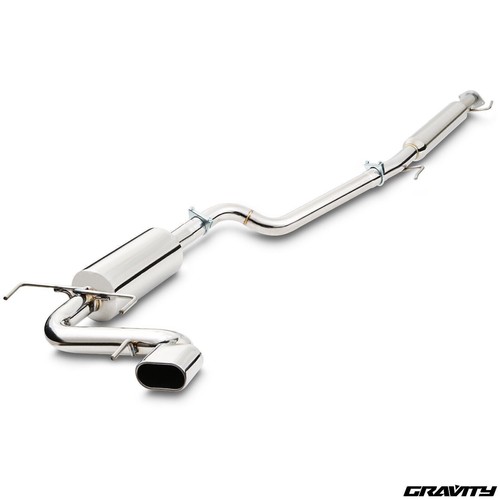 Stainless cat back - 2.5",