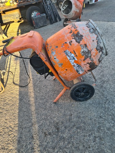 Cement mixer - cement,