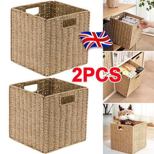 Foldable faux wicker - 2x,