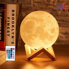 Rechargeable Moon Lamp Night