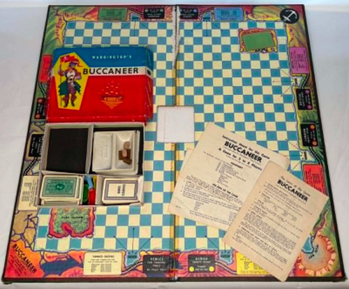 Buccaneer board game - game, vintage