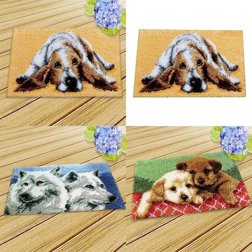 Latch hook kit cushion rug - latch,