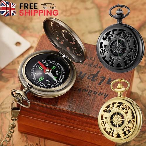 Vintage pocket compass antique - vintage,