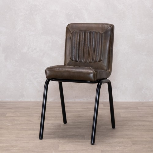 Deep olive leather - deep,