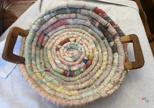 Vintage handmade coiled - handmade,