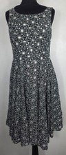 Monsoon Dress Size 12 Black