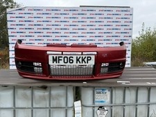 FIAT PUNTO  HATCHBACK 3DR MK2 FACELIFT 2006 RED  FRONT BUMPER MARKS