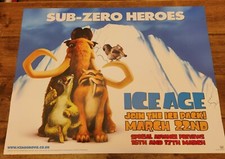 Ice Age 1, Film poster, Quad