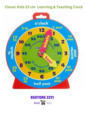 Clock time teaching - clock,