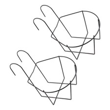  2 Pcs Flower Display Balcony Hanging Rack Planters for Indoor Plants Stand