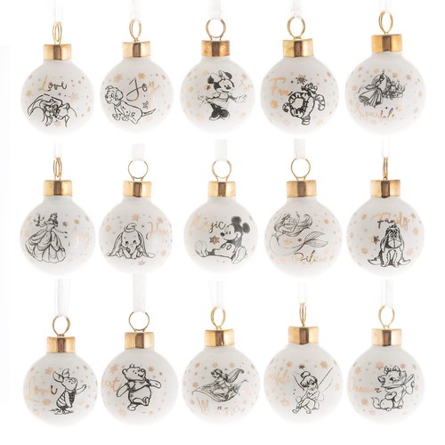 Christmas disney mini baubles - disney,