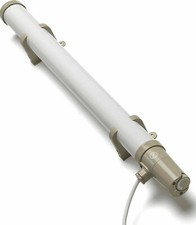 Tubular Heater with Thermostat - Dimplex 2ft White Tube c/w Brackets Flex & Plug
