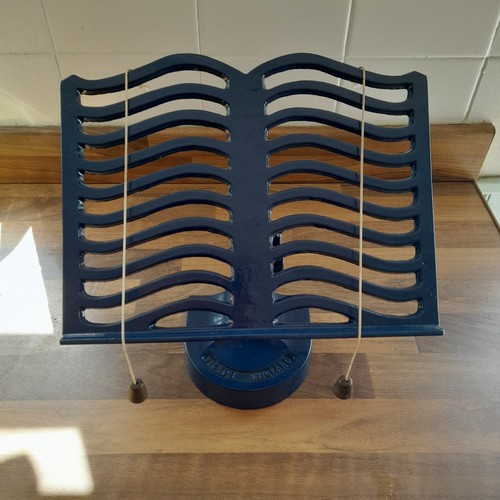 Cast iron cookbook stand - iron,