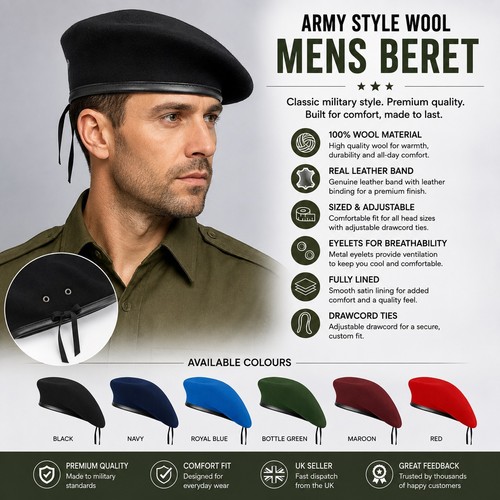 Army beret combat military - army,