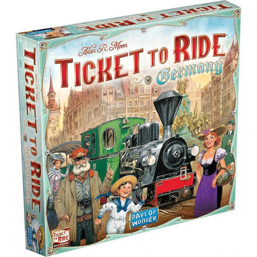 Ticket ride germany board - ticket,