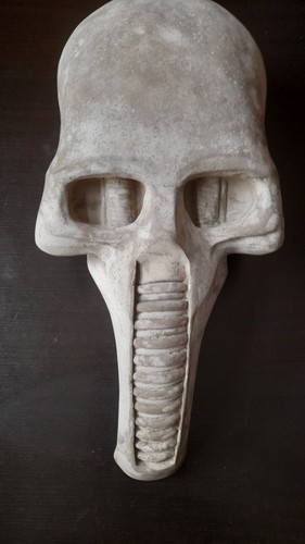 Giger alien hybrid head - h.r,