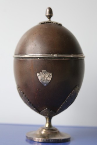 Silver plate - silver, mounted