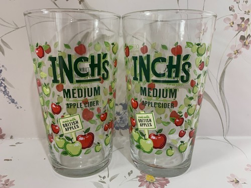 Inch cider pint glasses - cider, x