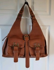 Coccinelle Tan Genuine Quality Leather Shoulder Bag Handbag