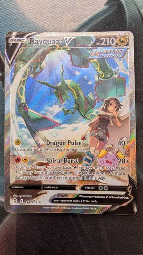 Rayquaza alt art - art,