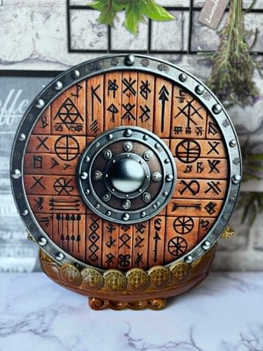 Viking inspired runic shield - viking, shield"