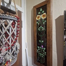 Two Stained Glass Panels