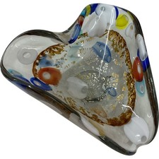 Heart Shaped Art Glass