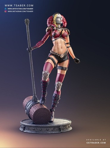Harley quinn statue - harley,