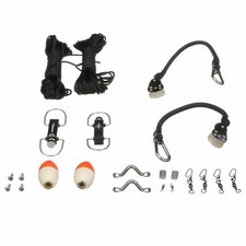 PREMIUM FISHING  BOAT OUTRIGGER RIGGING TROLLING LINE CLIP SHOCK CORD FLOAT TACO