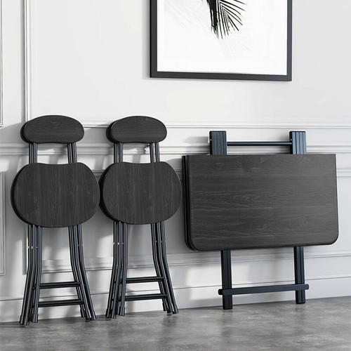 Foldable square kitchen table - foldable,