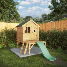 Waltons 4x4 Wooden Garden Playhouse Shiplap Apex Wendy House Activity Sets 4ft