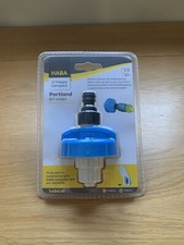 Water Inlet Filler Cap Portland + Quick Hose Connector Fitting 66mm Caravan 