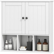 HOMCOM Bathroom Wall Cabinet