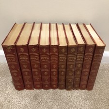 Encyclopaedia Britannica Books Of The Year Events 1950-1959 10 Volumes Vintage