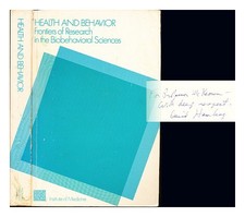 HAMBURG, DAVID A. (1925 ELLIOTT, GLEN R. PARRON, DELORES L. INSTITUTE OF MEDI