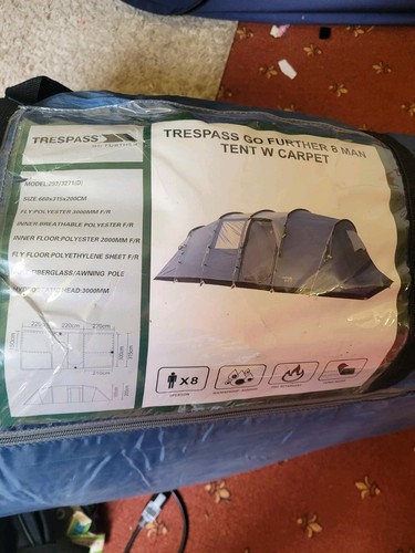Trespaas further man tent - go,
