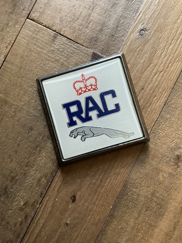 Vintage car badge jaguar rac - vintage,
