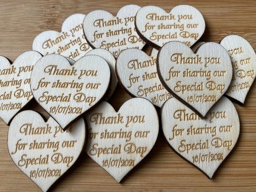 Personalised wooden wedding - personalised,