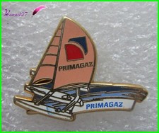 Pin's EDF GDF PRIMAGAZ Boat Sailboat Trimaran Boat Rose Salmon - Starpins #1411