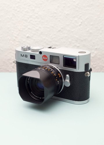 Leica silver chrome - silver, 35mm