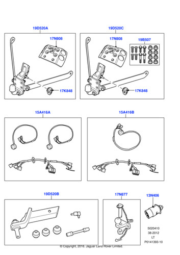 Land rover tow bar - tow, electrics