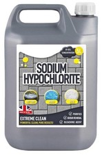 5L Bleach 15% Brick, Mould, Moss, Driveway & Patio Cleaner