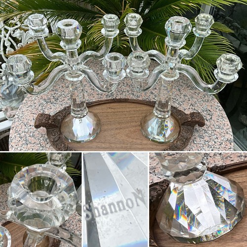 Pair signed shannon crystal - signed,