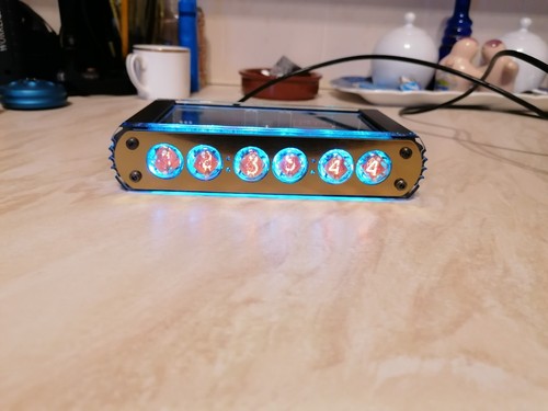 Nixie tube clock - nixie,