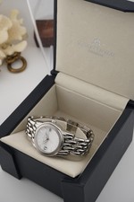 Maurice Lacroix Ladies Swiss Watch White Dial Date Multi Row Bracelet Box