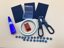 Snooker & Pool Cue 10m Tip 27Pcs Repair Tool Kit 