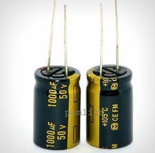 1000uF 50v  Panasonic Capacitor  FM  Hi-Fi  Audio Amplifier  DAC  Computer    x2