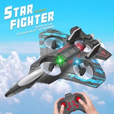 2.4G Glider Foam Jet Plane Remote Control Stunt Fighter Airplane Toy w/ Light