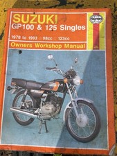 Suzuki GP100 GP125 Haynes
